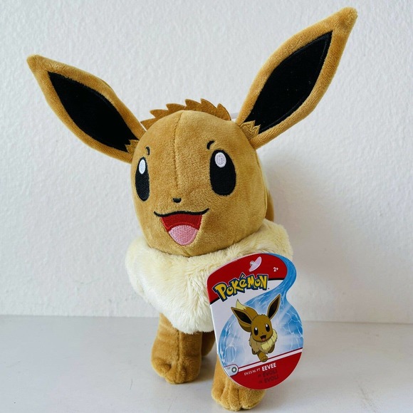 Pokémon WCT Eevee Plush Toy Wicked Cool Toys NEW - Picture 1 of 6